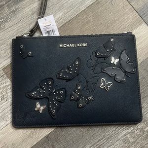 Michael Kors Butterfly Wristlet